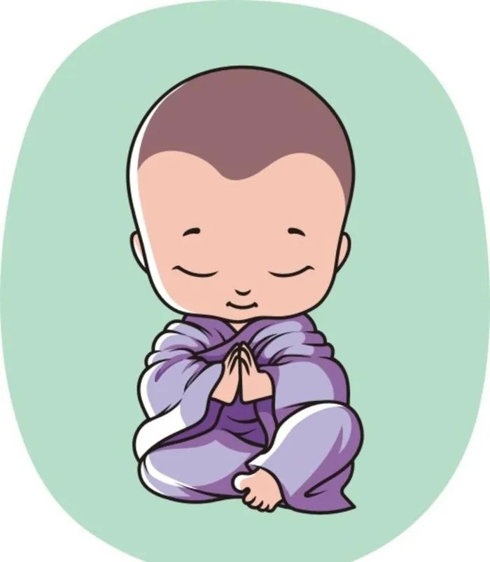 小和尚矢量图图片cdr矢量模版下载