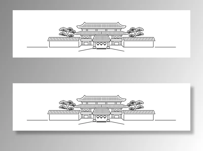 房子酒素材尺量图图片ai矢量模版下载