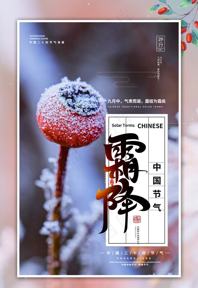 霜降图片(3543x5315)psd模版下载