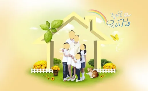 温馨幸福家庭图片