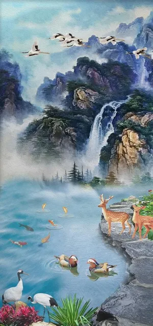 玄关装饰画图片 玄关装饰画图片