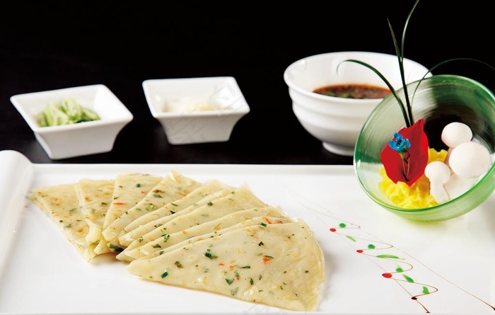 野菜煎饼图片
