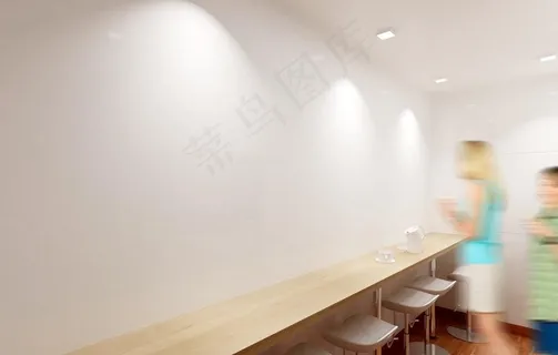 特色餐厅的场景样机素材图片