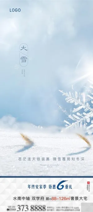 大雪图片