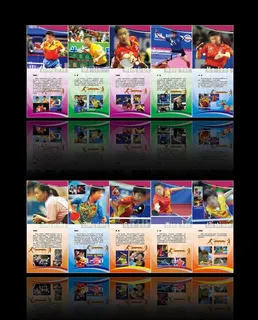 乒乓球 奥运冠军图片