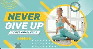 瑜伽健身海报矢量图片