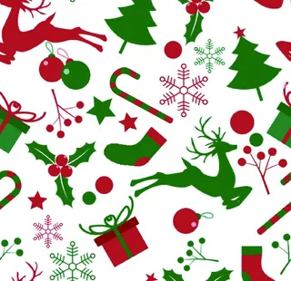 圣诞礼物 麋鹿 袜子 雪花图片