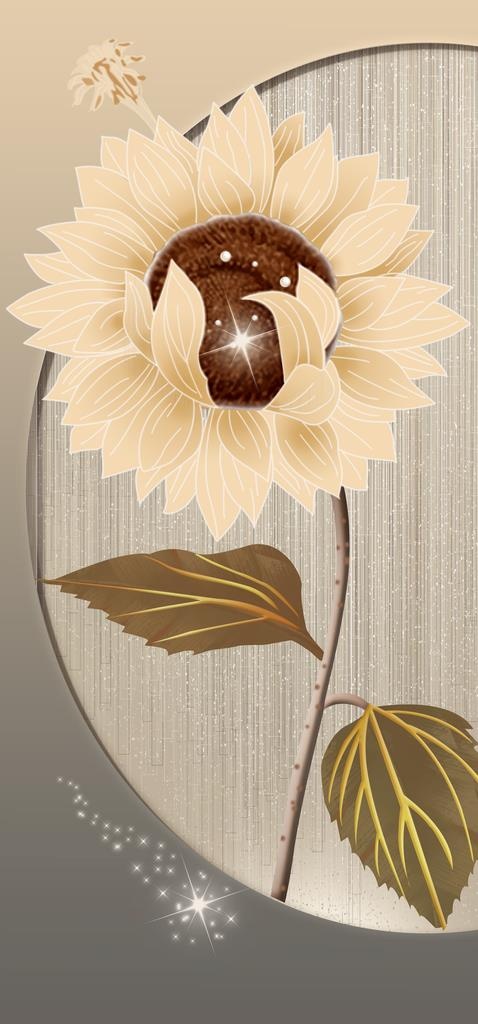 小清新植物装饰画图片