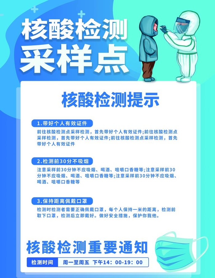 核酸检测图片(3543x4724)psd模版下载