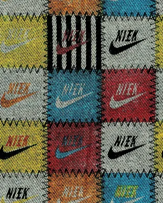 大牌几何图片 耐克 几何