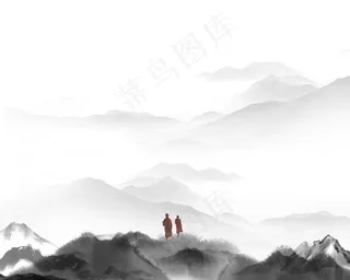 水墨山水图片