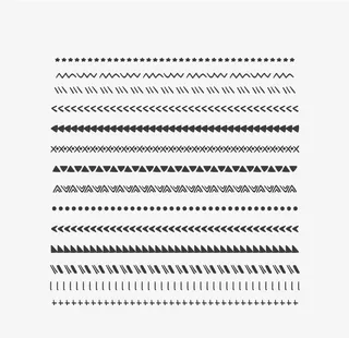 黑白分割线图片