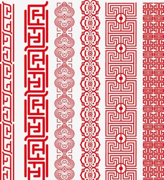 创意花纹古典中式边框图片