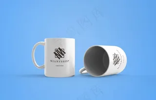 马克杯样机PSD样机素材图片