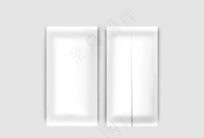 湿巾袋样机图片psd模版下载