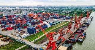 码头港口摄影图片