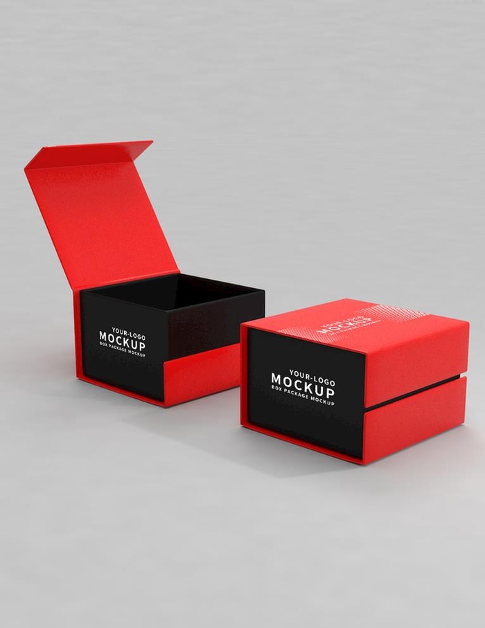 包装盒样机图片