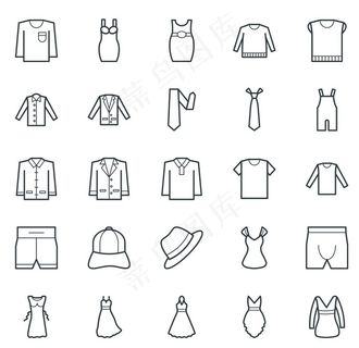服装icon图片