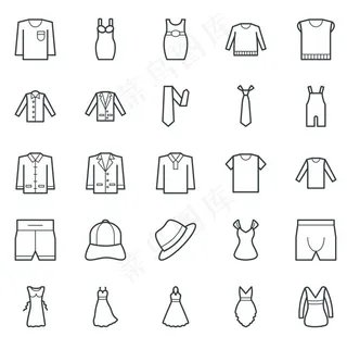 服装icon图片