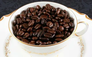 咖啡豆图片