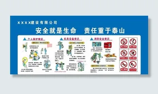 工地安全宣传图片