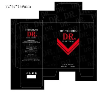 高档香水包装盒子图片