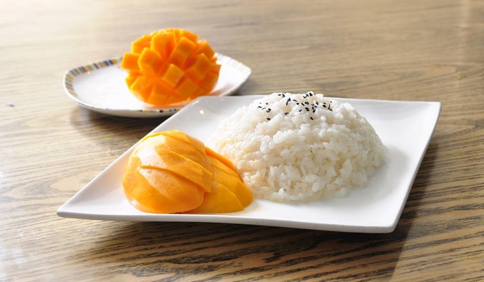 高清美食图片-芒果糯米饭