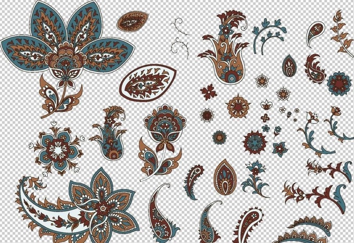 腰果花图片ai矢量模版下载