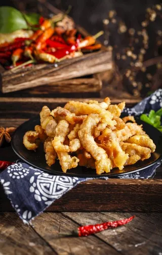 小酥肉美食图片