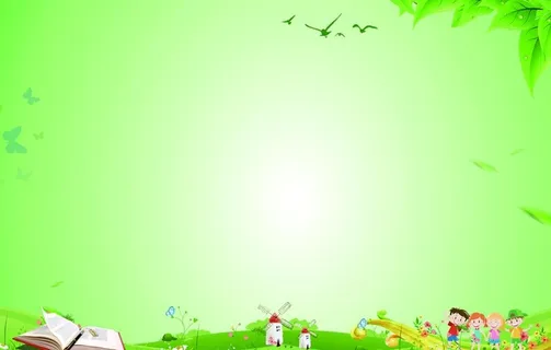 绿色展板背景图片