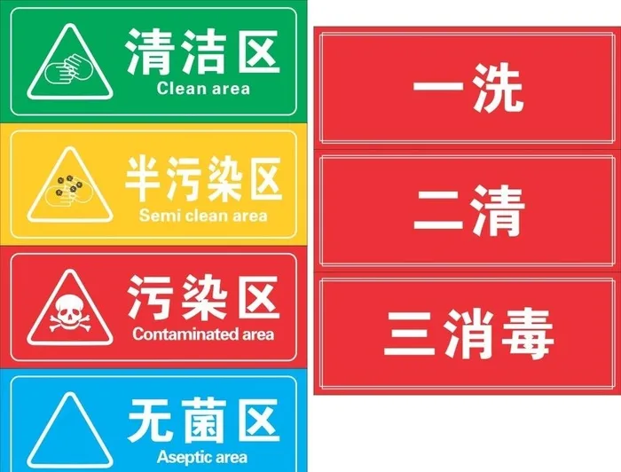 清洁区图片cdr矢量模版下载