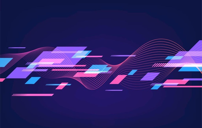 几何主视觉KV背景   图片eps,ai矢量模版下载