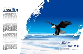 画册公司简介图片