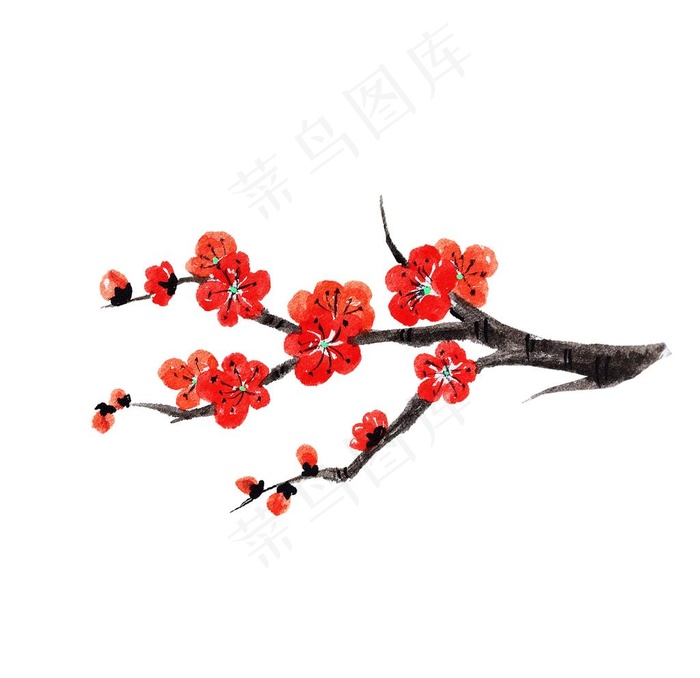 梅花素材 图片psd模版下载