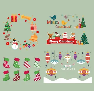 圣诞节元素免扣图片