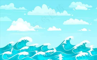 海浪图片
