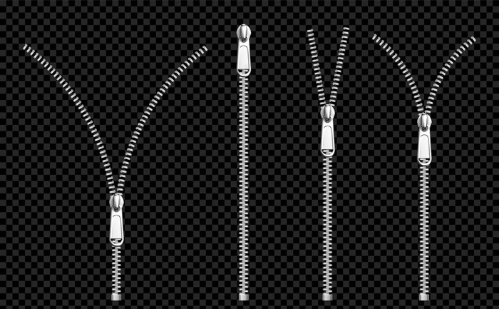 矢量拉链图片