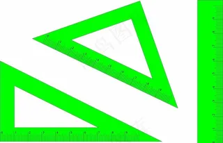 等腰三角尺直角尺子直尺图片