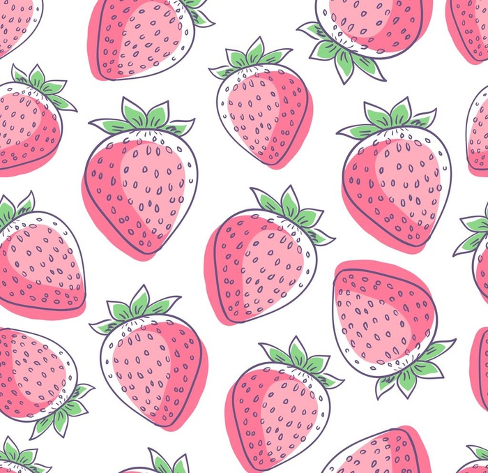 草莓背景素材图片