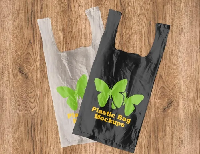 塑料袋样机图片(2700x2160)psd模版下载