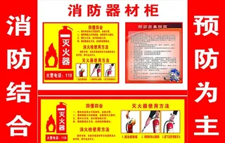 消防器材柜图片