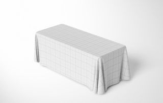 空白桌布样机设计   图片