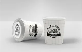 外卖盒样机图片