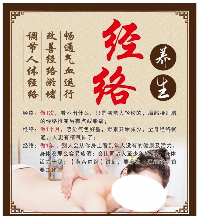 经络养生图片cdr矢量模版下载