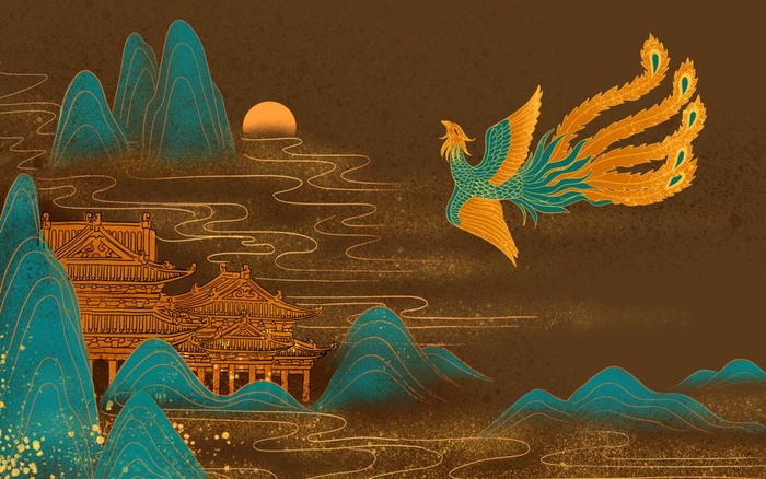 中国风插画图片