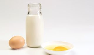 牛奶鸡蛋图片