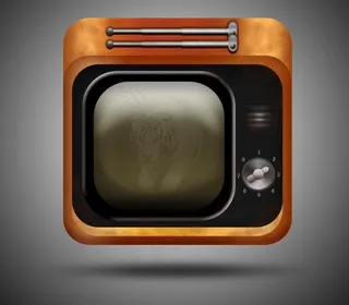 电视机 拟物电视图片