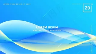 抽象线条KV背景图片