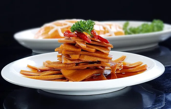 冷拼特色萝卜皮图片(3000x2008)