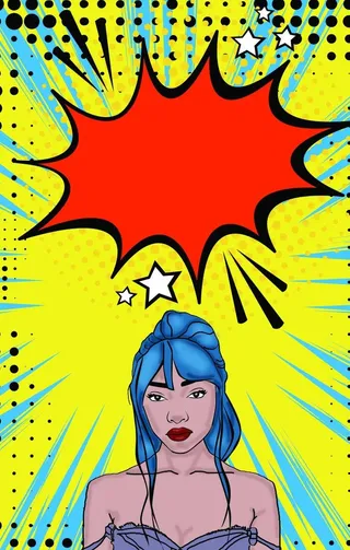 卡通波普人物图片